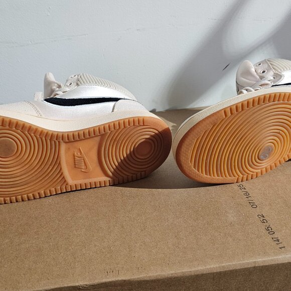 Nike Court Borough Mid Sneakers Men’s 8.5 | Beige/Cream | AQ7769-800 - Picture 3 of 9